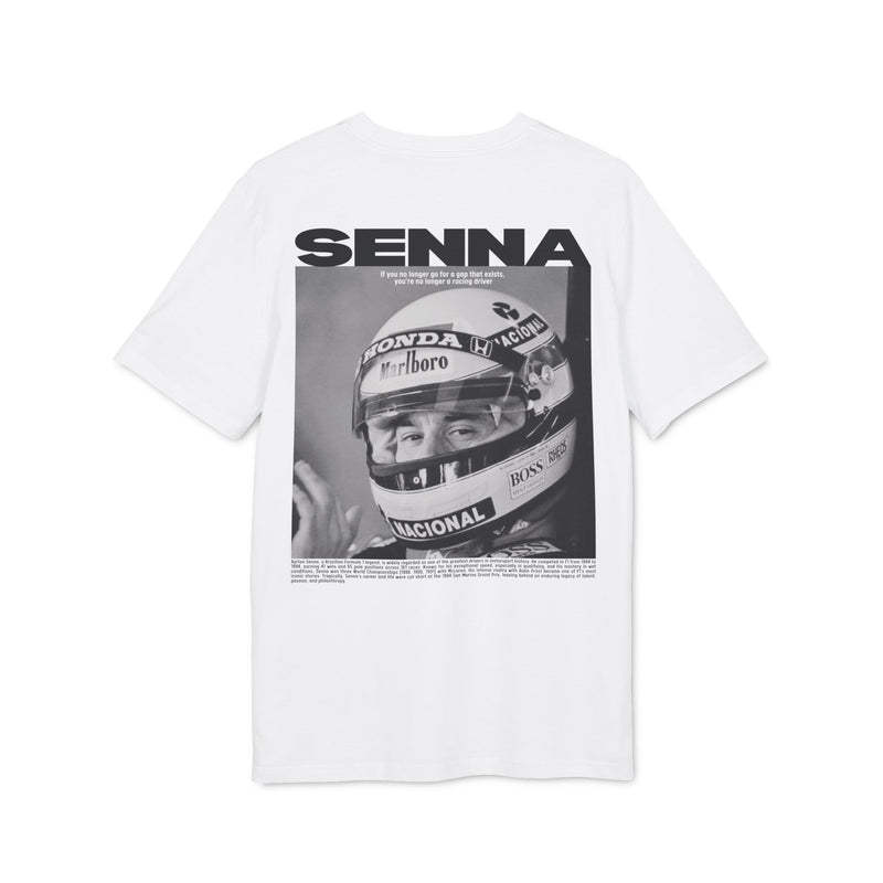 SENNA BACK PRINT TEE - FORMULA F1TS