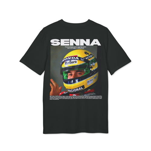 SENNA BACK PRINT TEE - FORMULA F1TS